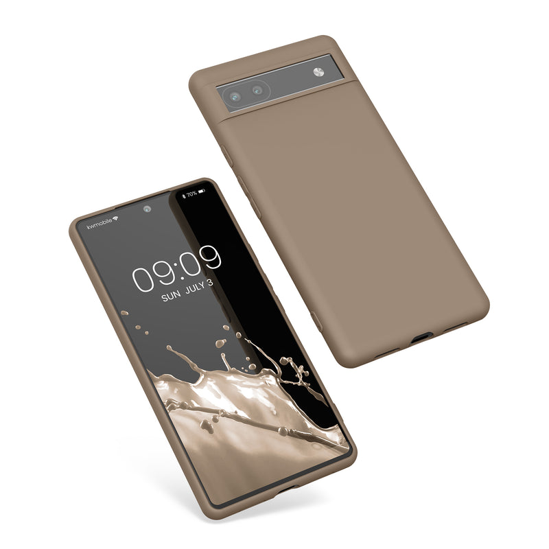 Google Pixel 6a Silikon Handyhülle Matt