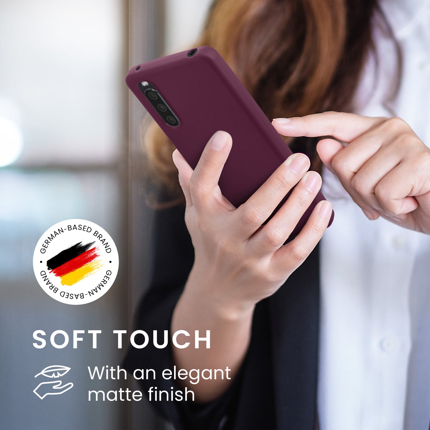 Sony Xperia 10 IV Handyhülle Silikon Matt