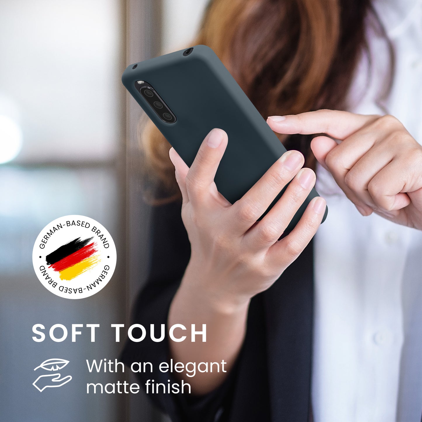 Sony Xperia 10 IV Handyhülle Silikon Matt