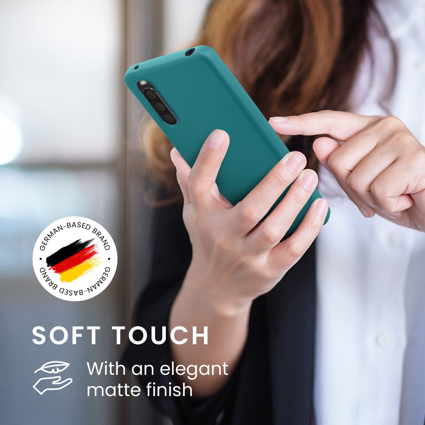 Sony Xperia 10 IV Handyhülle Silikon Matt