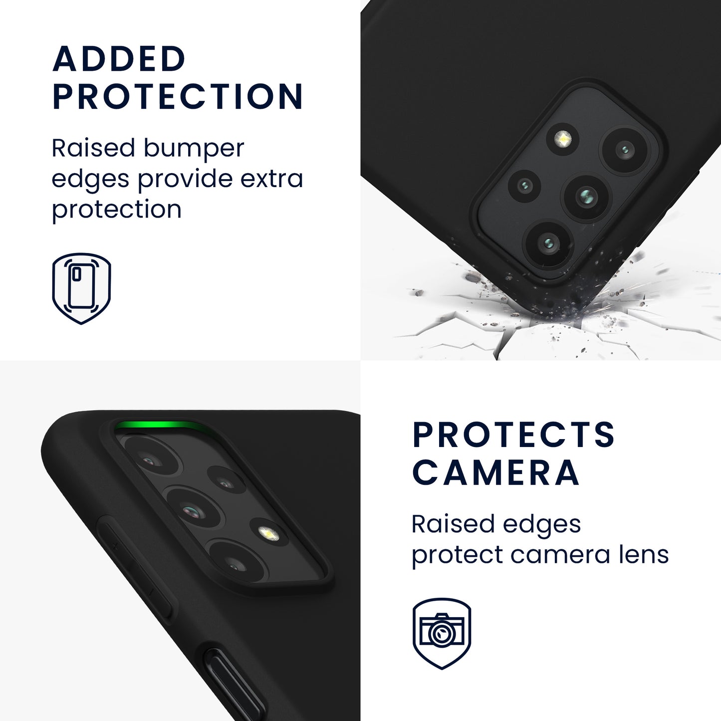 kwmobile Handyhülle für Samsung Galaxy A23 4G / 5G - Schutzhülle Cover