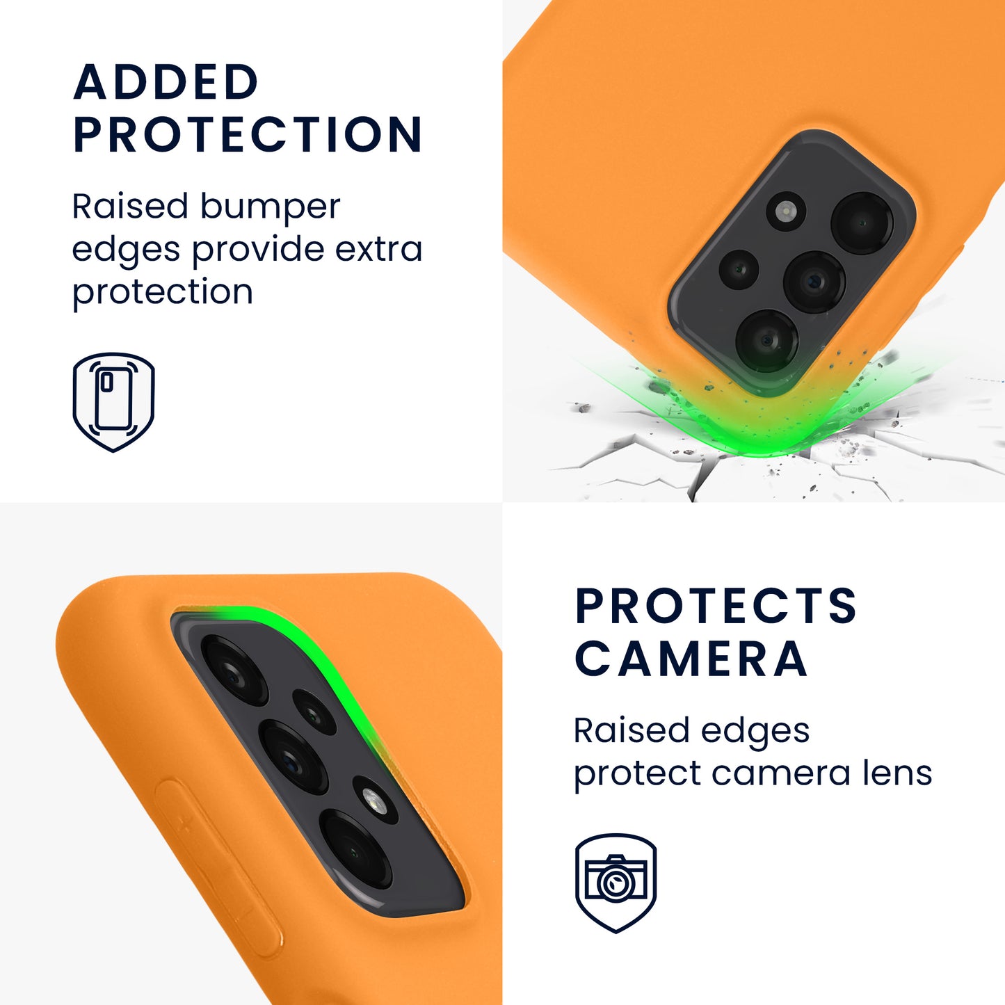 kwmobile Handyhülle für Samsung Galaxy A23 4G / 5G - Schutzhülle Cover