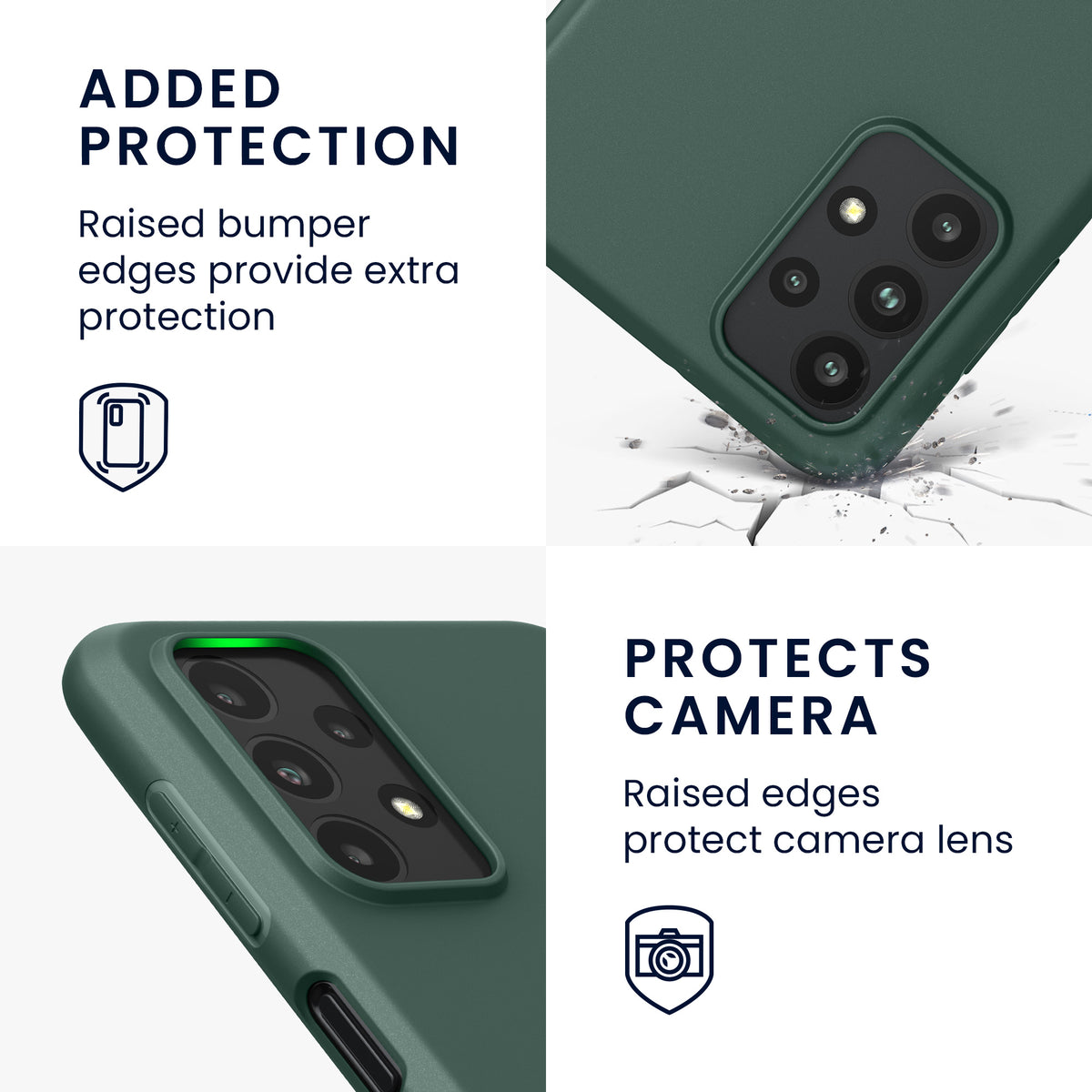 kwmobile Handyhülle für Samsung Galaxy A23 4G / 5G - Schutzhülle Cover