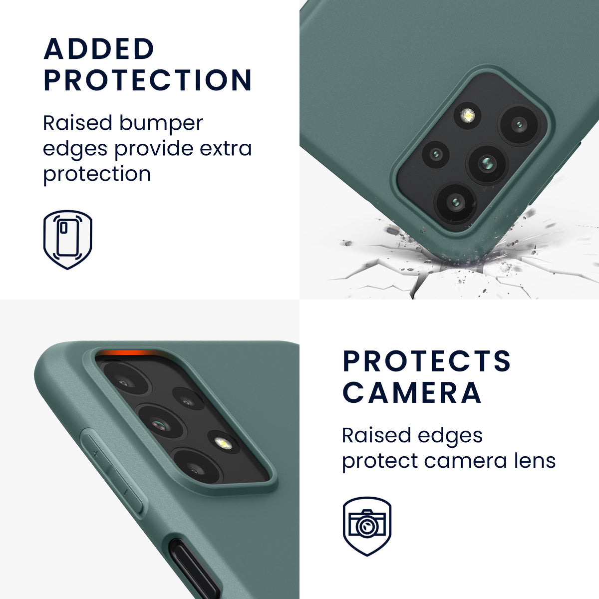 kwmobile Handyhülle für Samsung Galaxy A23 4G / 5G - Schutzhülle Cover