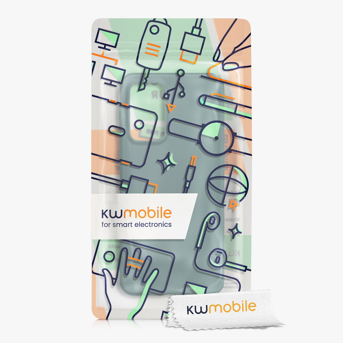 kwmobile Handyhülle für Samsung Galaxy A33 5G - Kabelloses Laden - Schutzhülle Cover