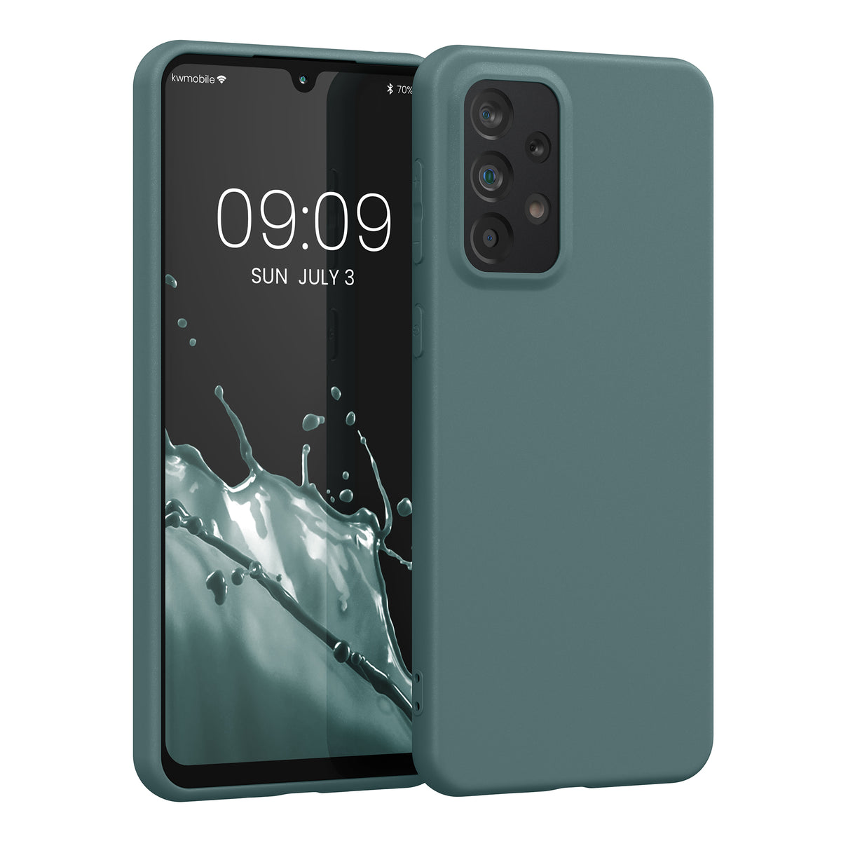 kwmobile Handyhülle für Samsung Galaxy A33 5G - Kabelloses Laden - Schutzhülle Cover