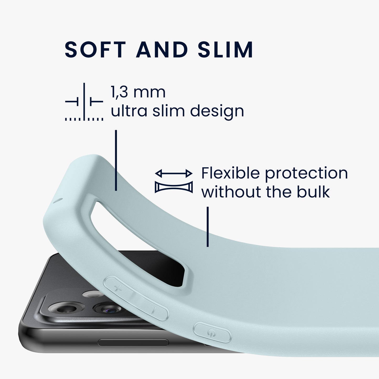 kwmobile Handyhülle für Samsung Galaxy A33 5G - Kabelloses Laden - Schutzhülle Cover
