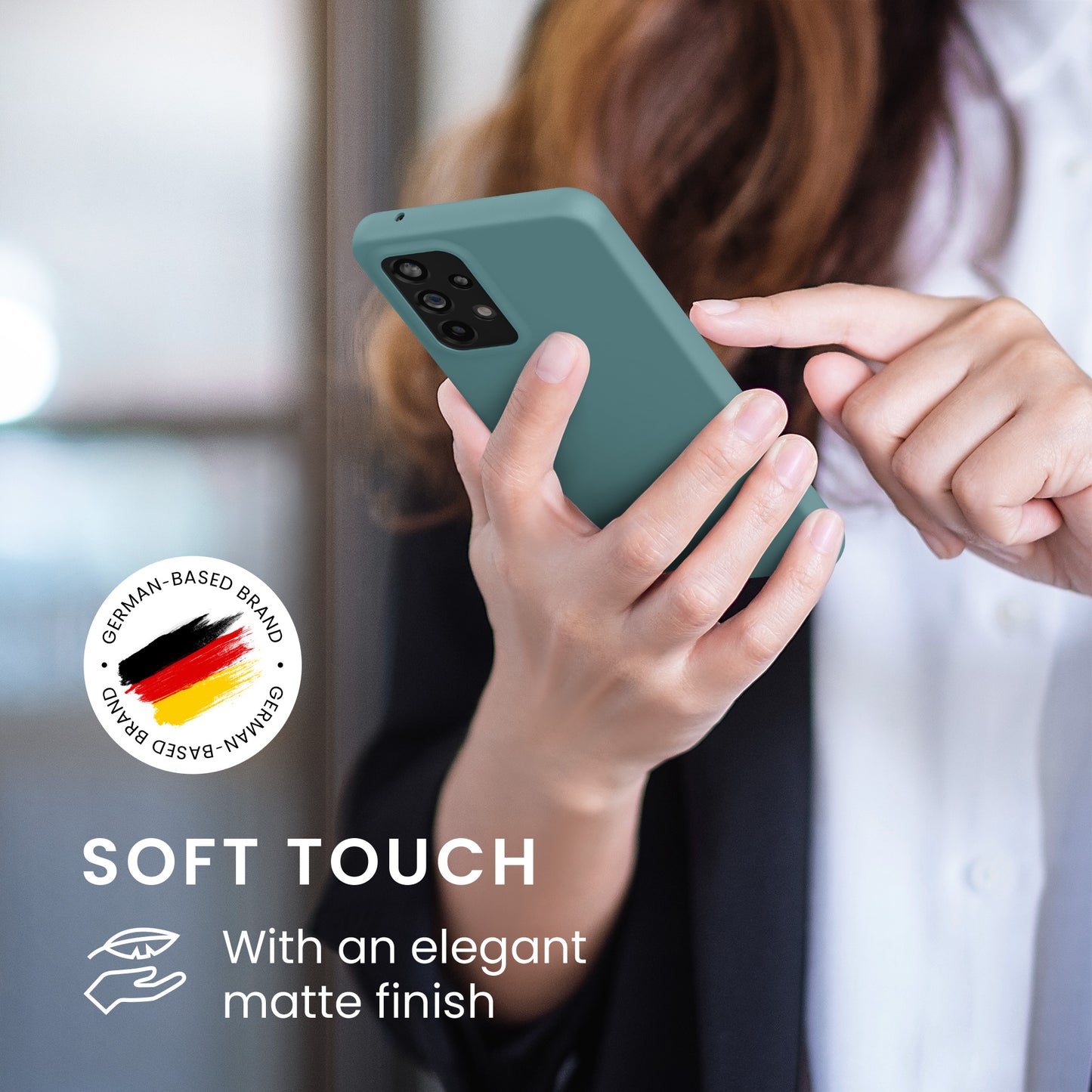 kwmobile Handyhülle für Samsung Galaxy A33 5G - Kabelloses Laden - Schutzhülle Cover