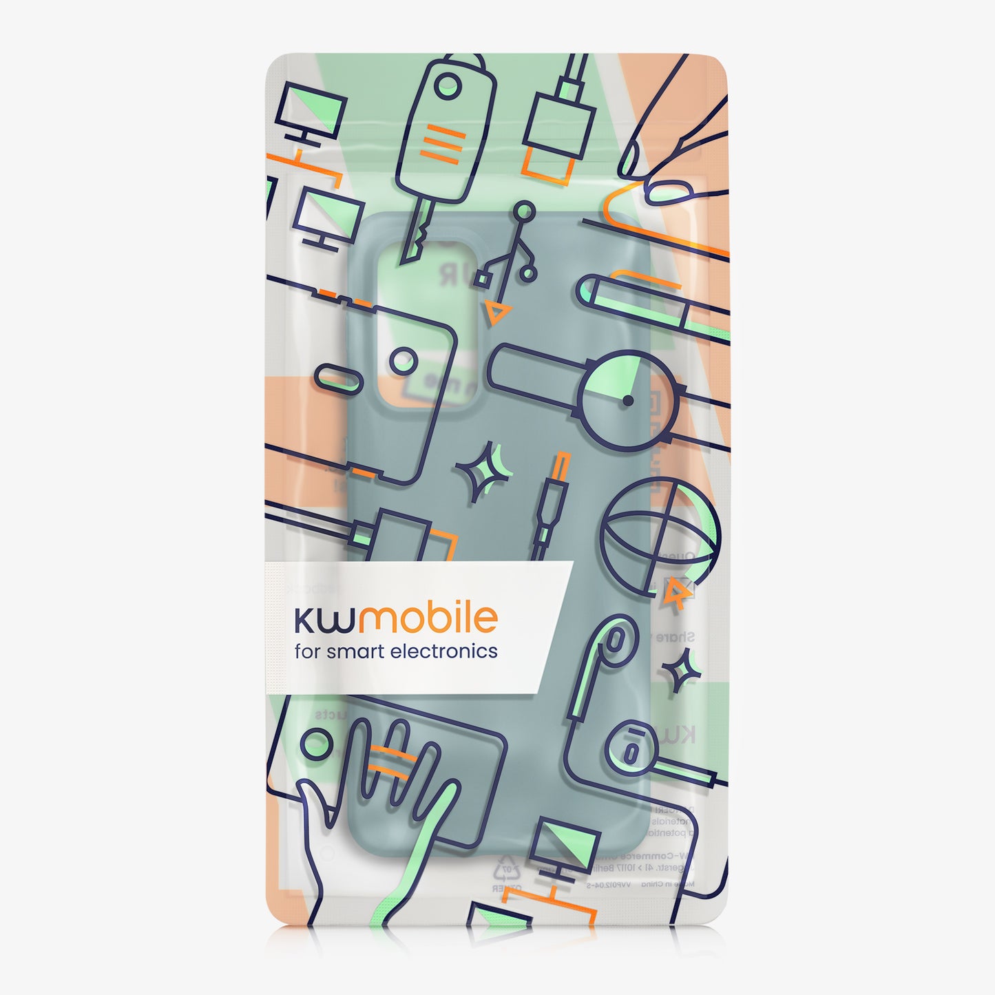 kwmobile Handyhülle für Samsung Galaxy A33 5G - Kabelloses Laden - Schutzhülle Cover