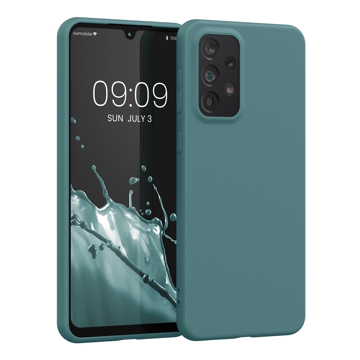 kwmobile Handyhülle für Samsung Galaxy A33 5G - Kabelloses Laden - Schutzhülle Cover