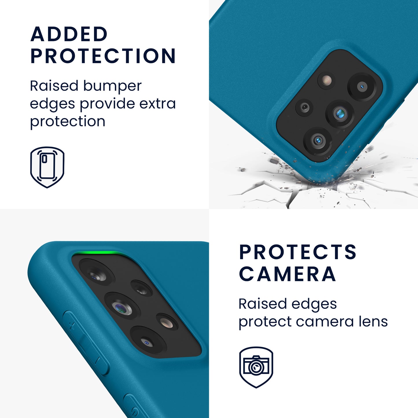 kwmobile Handyhülle für Samsung Galaxy A33 5G - Kabelloses Laden - Schutzhülle Cover