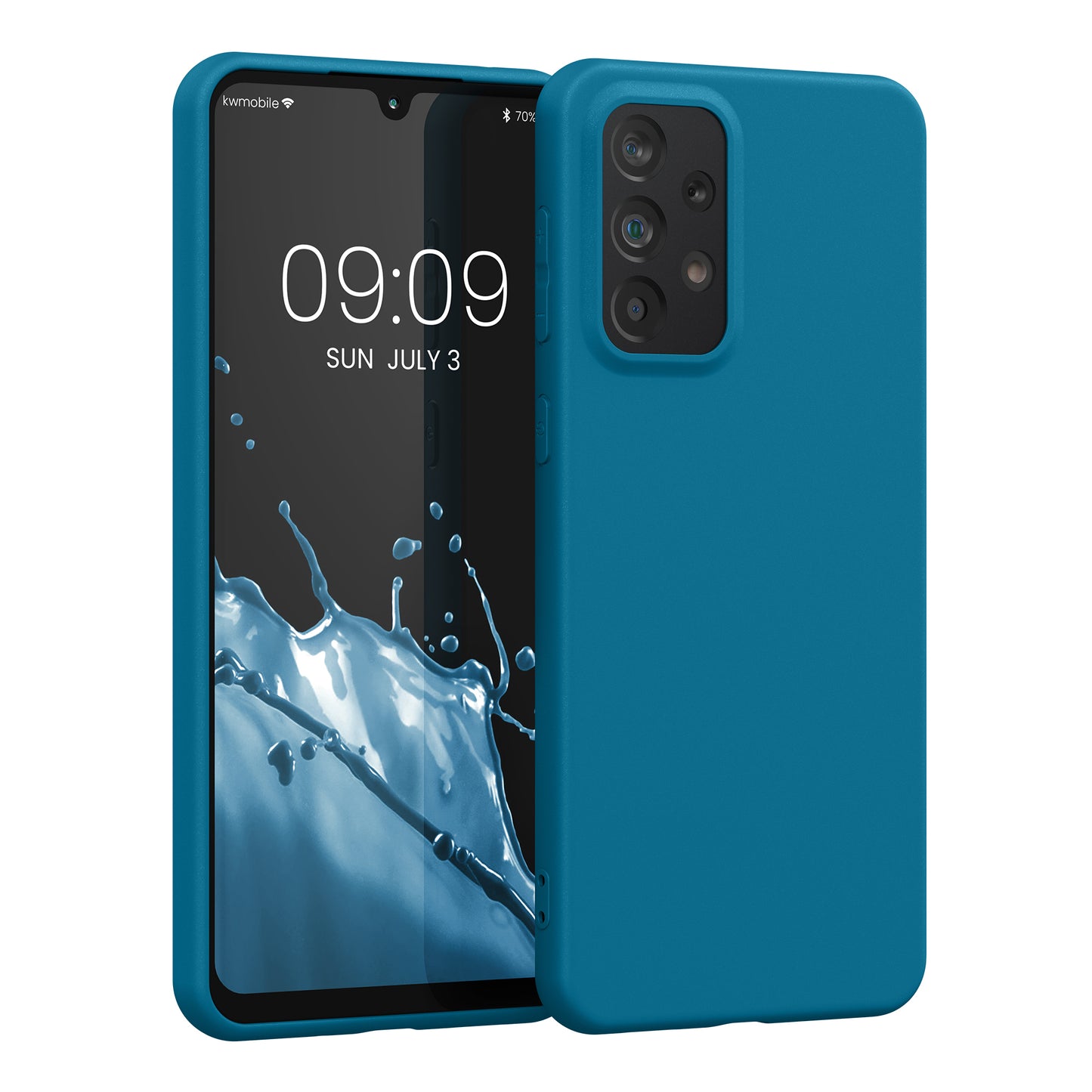 kwmobile Handyhülle für Samsung Galaxy A33 5G - Kabelloses Laden - Schutzhülle Cover