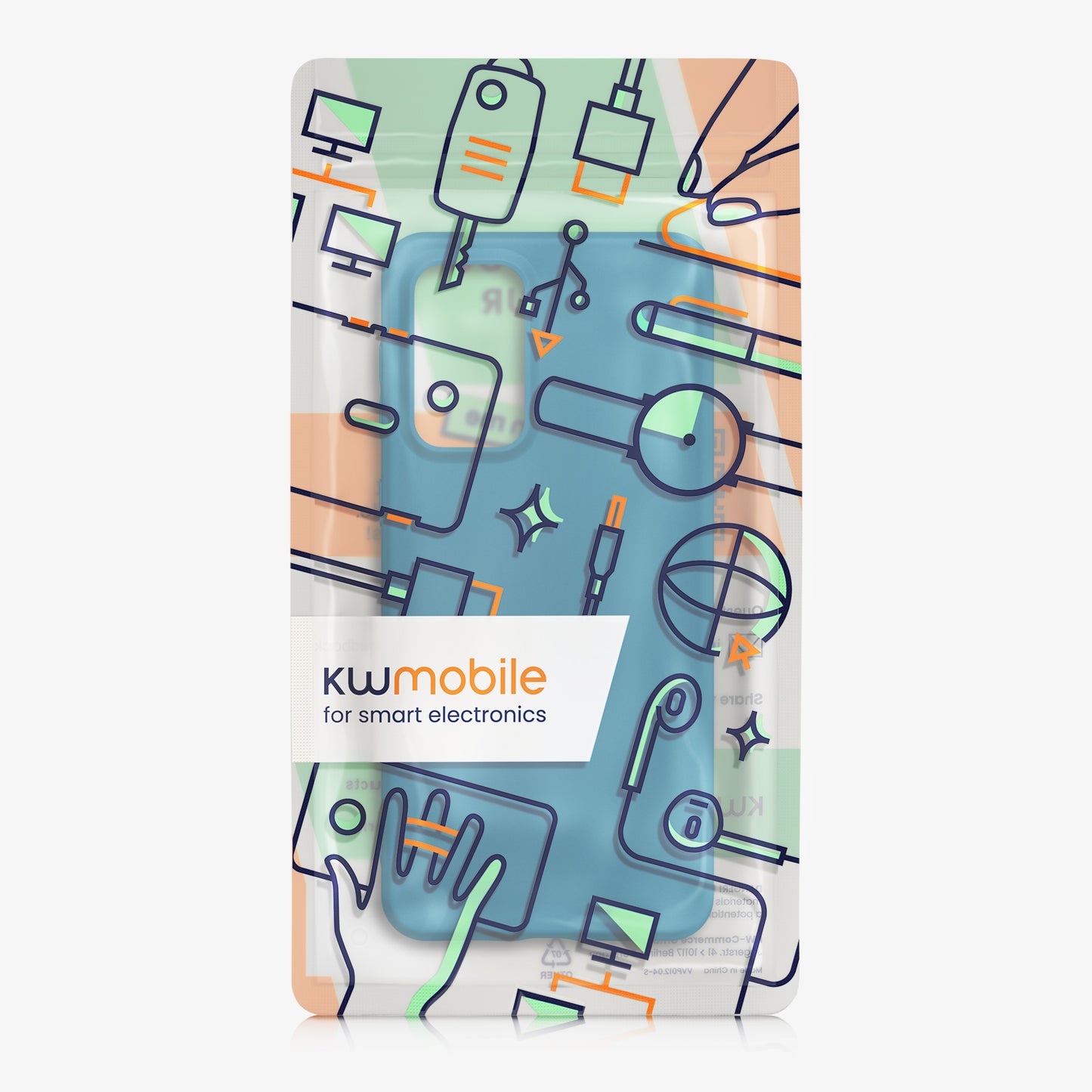kwmobile Handyhülle für Samsung Galaxy A33 5G - Kabelloses Laden - Schutzhülle Cover