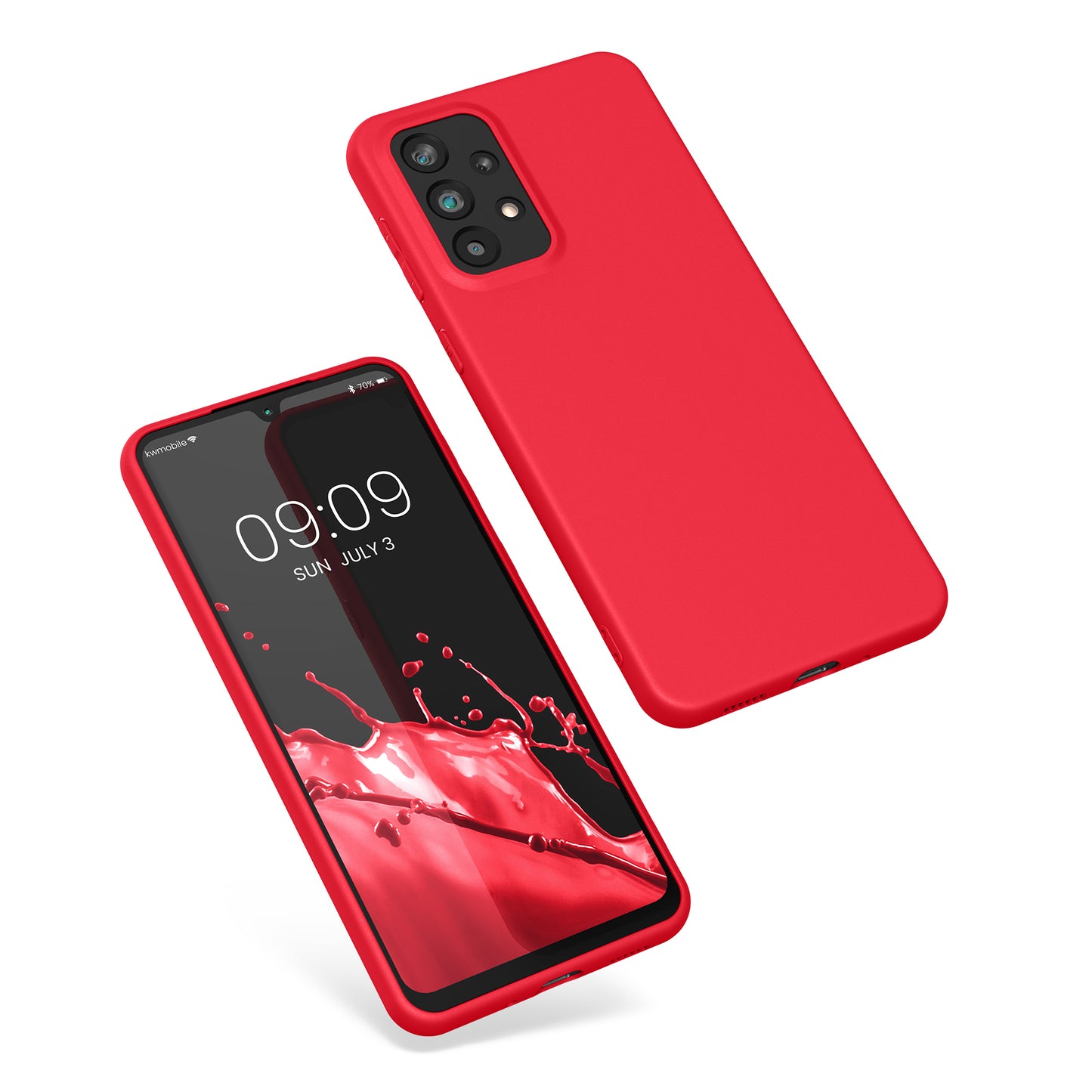 kwmobile Handyhülle für Samsung Galaxy A33 5G - Kabelloses Laden - Schutzhülle Cover