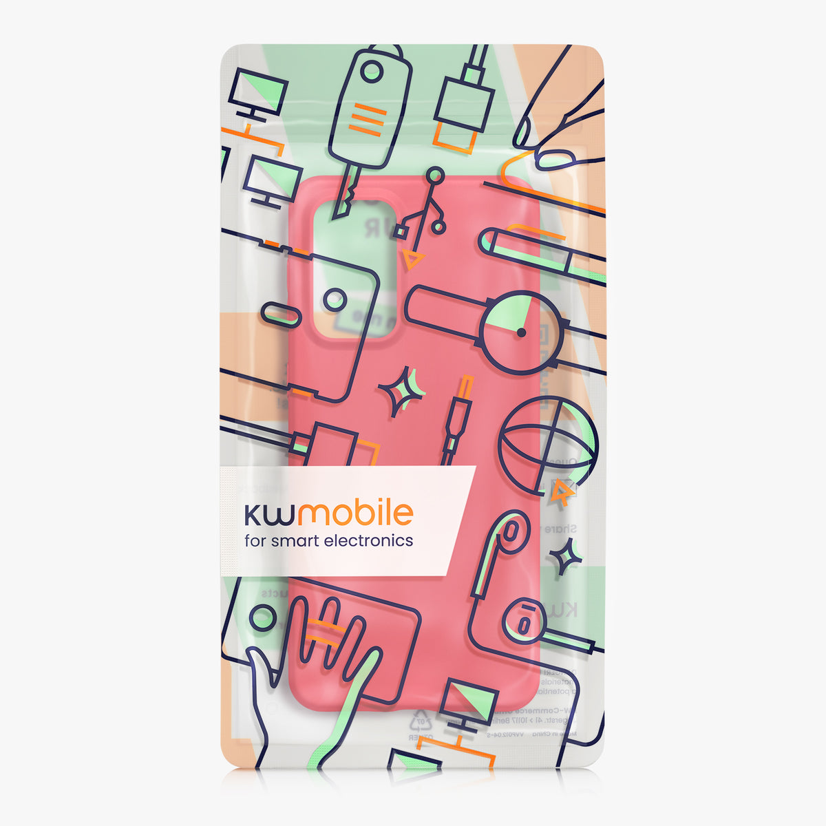 kwmobile Handyhülle für Samsung Galaxy A33 5G - Kabelloses Laden - Schutzhülle Cover