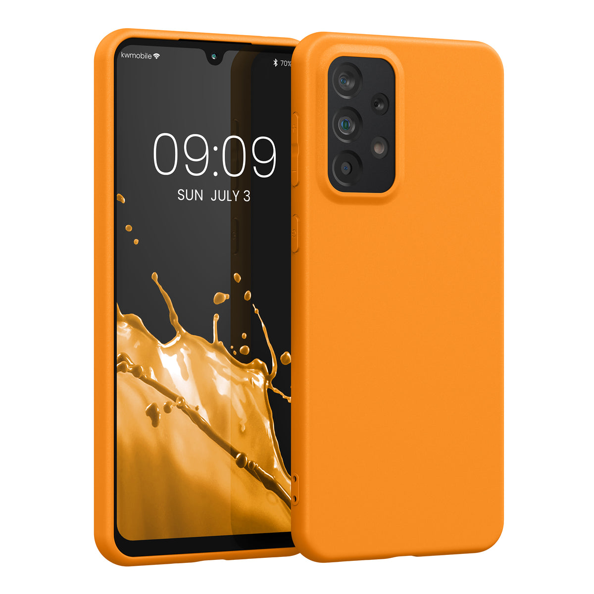 kwmobile Handyhülle für Samsung Galaxy A33 5G - Kabelloses Laden - Schutzhülle Cover