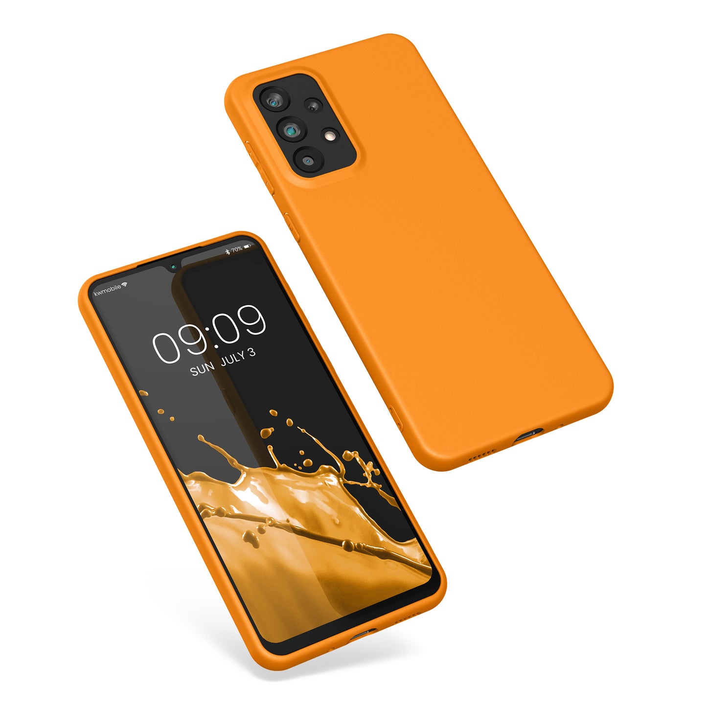 kwmobile Handyhülle für Samsung Galaxy A33 5G - Kabelloses Laden - Schutzhülle Cover