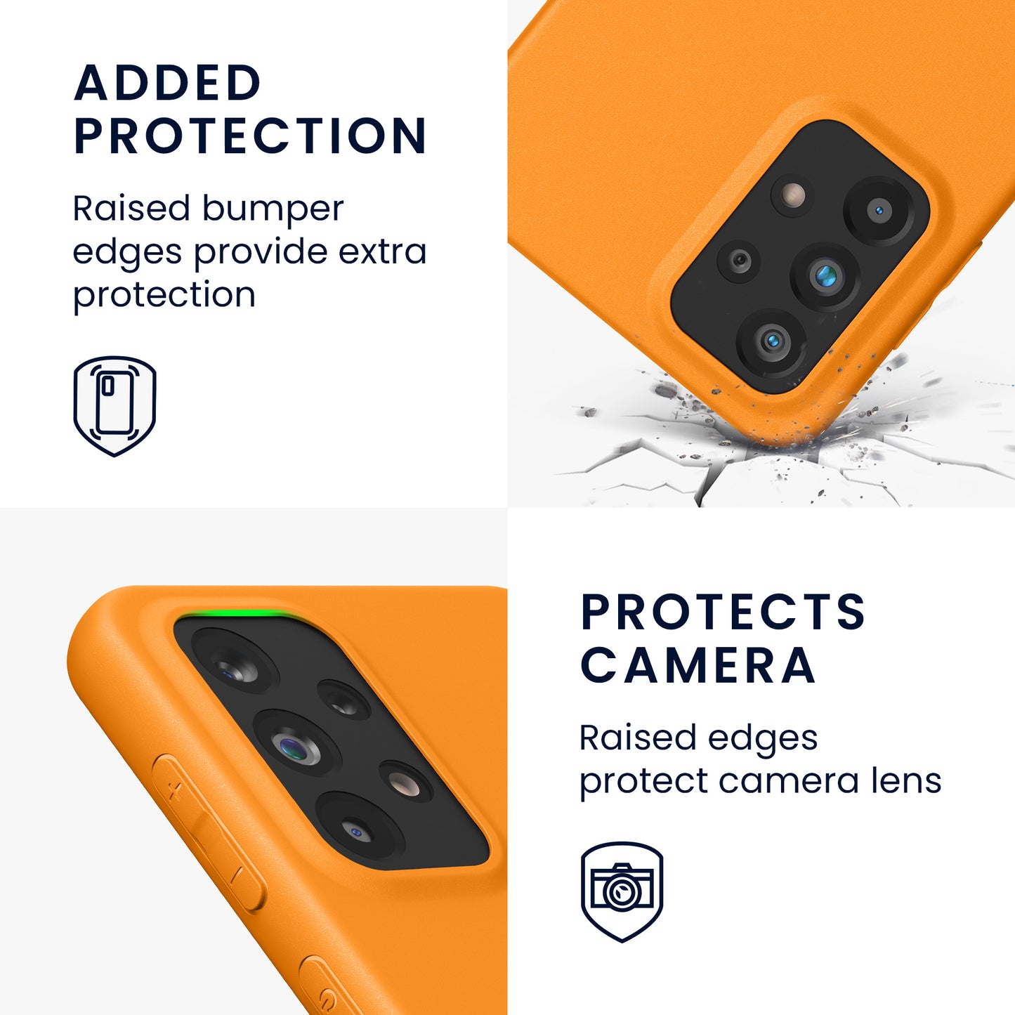 kwmobile Handyhülle für Samsung Galaxy A33 5G - Kabelloses Laden - Schutzhülle Cover