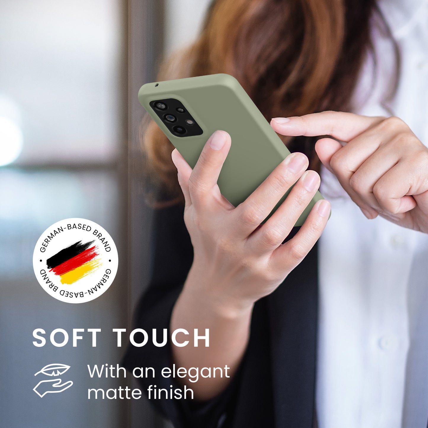 kwmobile Handyhülle für Samsung Galaxy A33 5G - Kabelloses Laden - Schutzhülle Cover