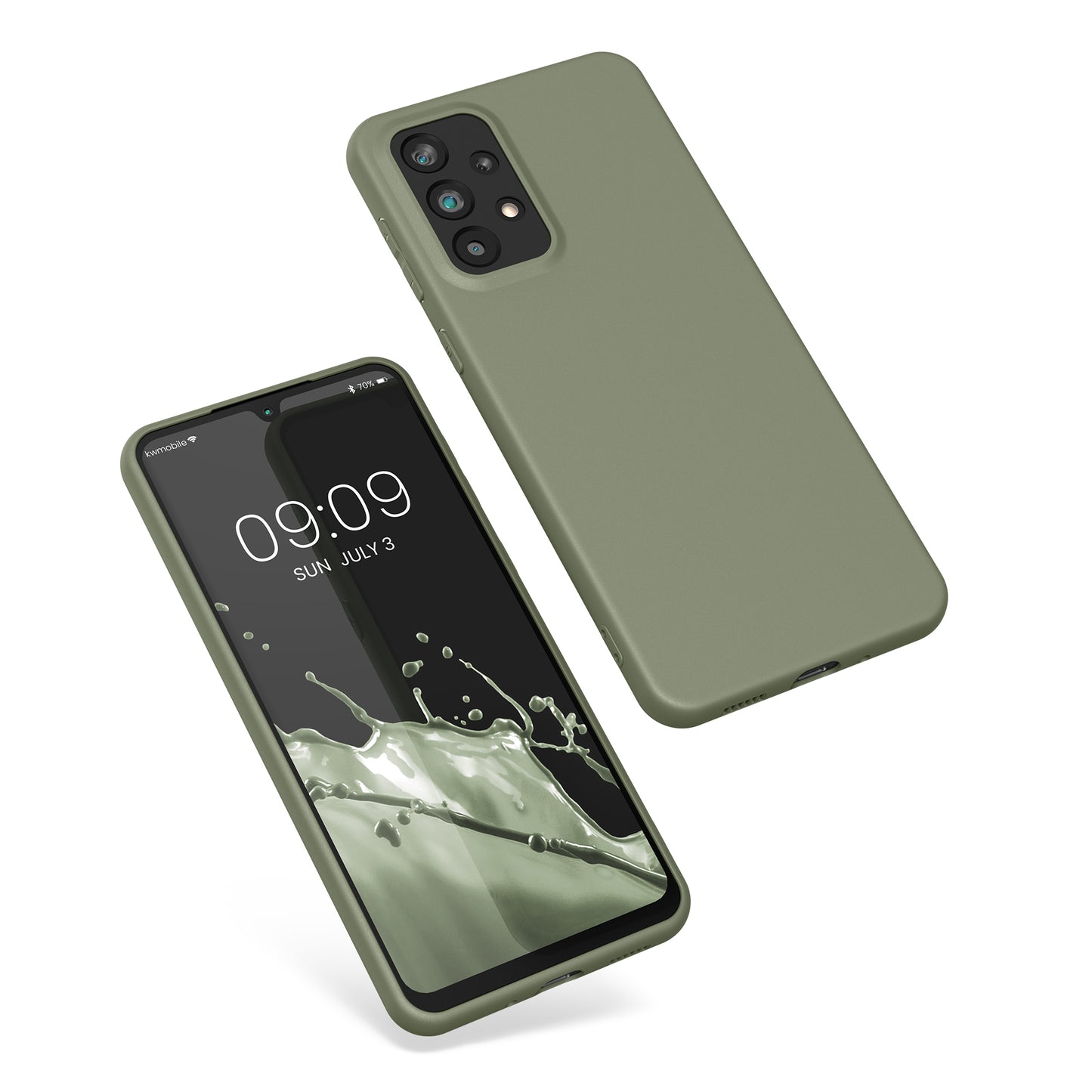 kwmobile Handyhülle für Samsung Galaxy A33 5G - Kabelloses Laden - Schutzhülle Cover
