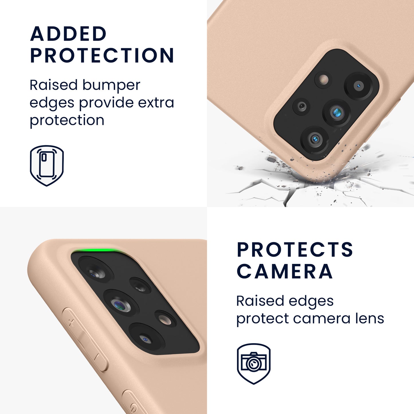kwmobile Handyhülle für Samsung Galaxy A33 5G - Kabelloses Laden - Schutzhülle Cover