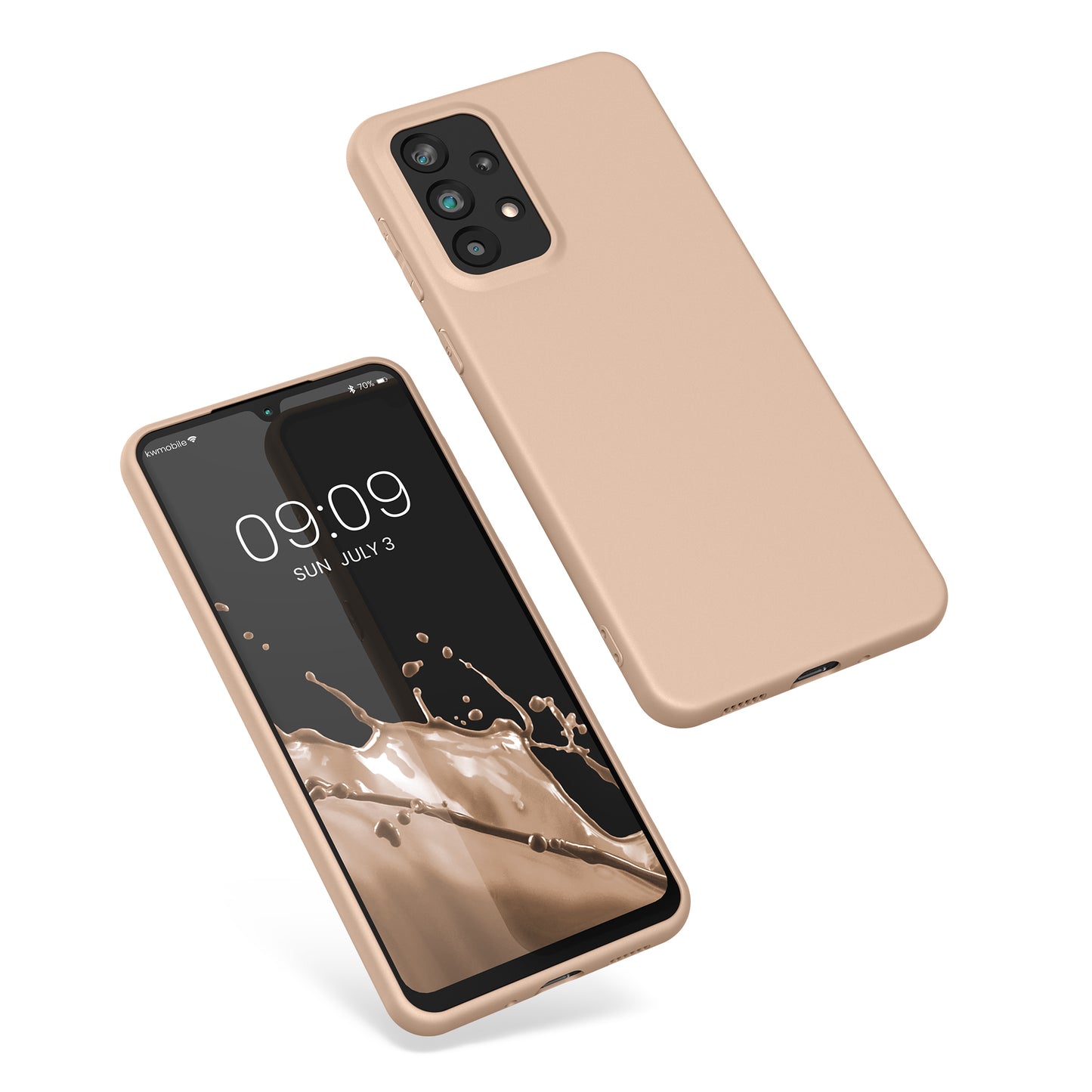 kwmobile Handyhülle für Samsung Galaxy A33 5G - Kabelloses Laden - Schutzhülle Cover