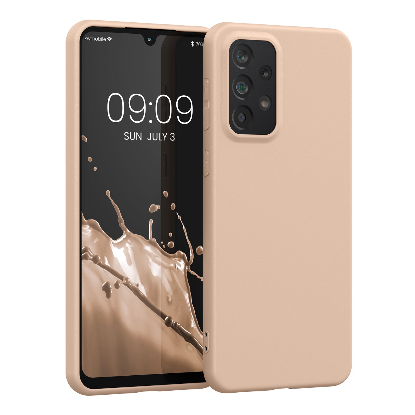 kwmobile Handyhülle für Samsung Galaxy A33 5G - Kabelloses Laden - Schutzhülle Cover