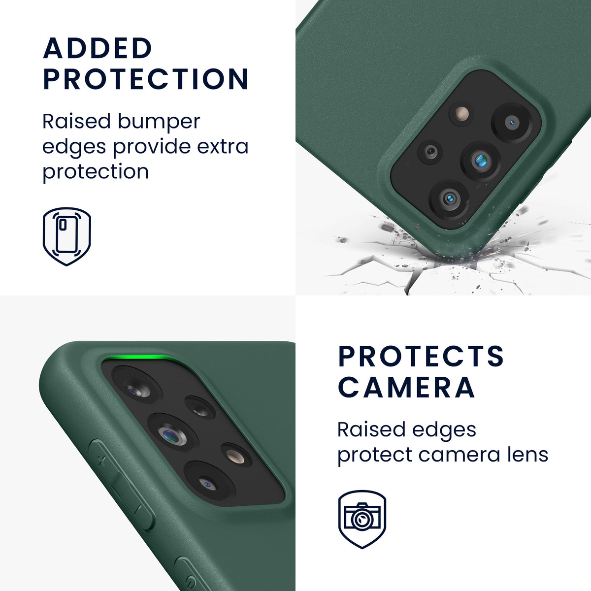 kwmobile Handyhülle für Samsung Galaxy A33 5G - Kabelloses Laden - Schutzhülle Cover