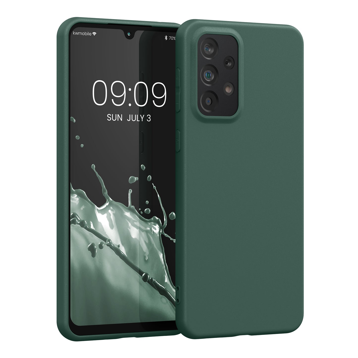 kwmobile Handyhülle für Samsung Galaxy A33 5G - Kabelloses Laden - Schutzhülle Cover