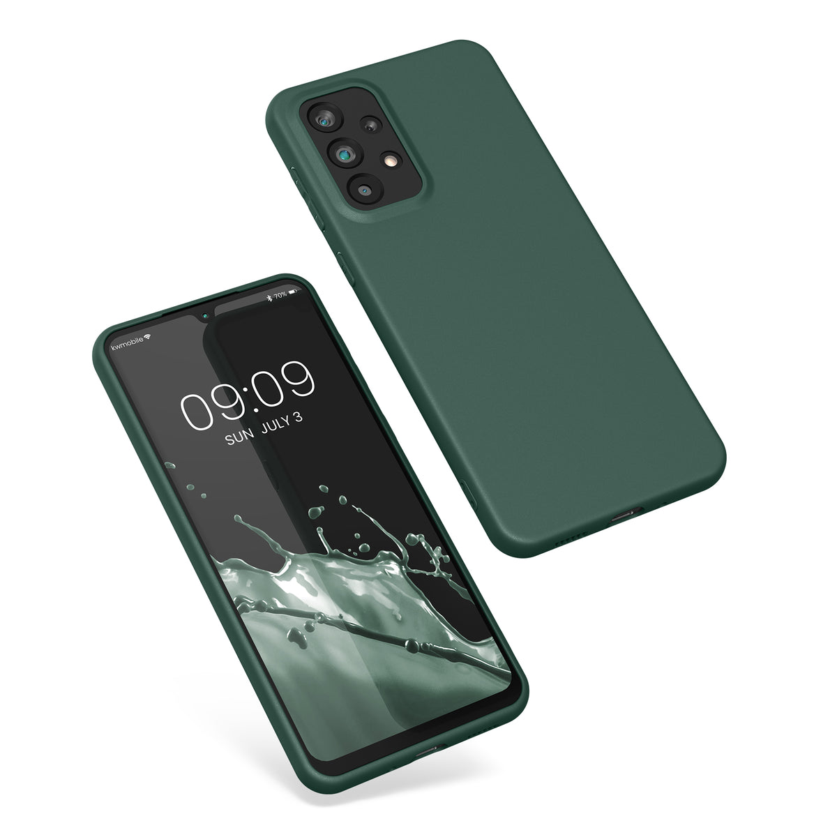 kwmobile Handyhülle für Samsung Galaxy A33 5G - Kabelloses Laden - Schutzhülle Cover