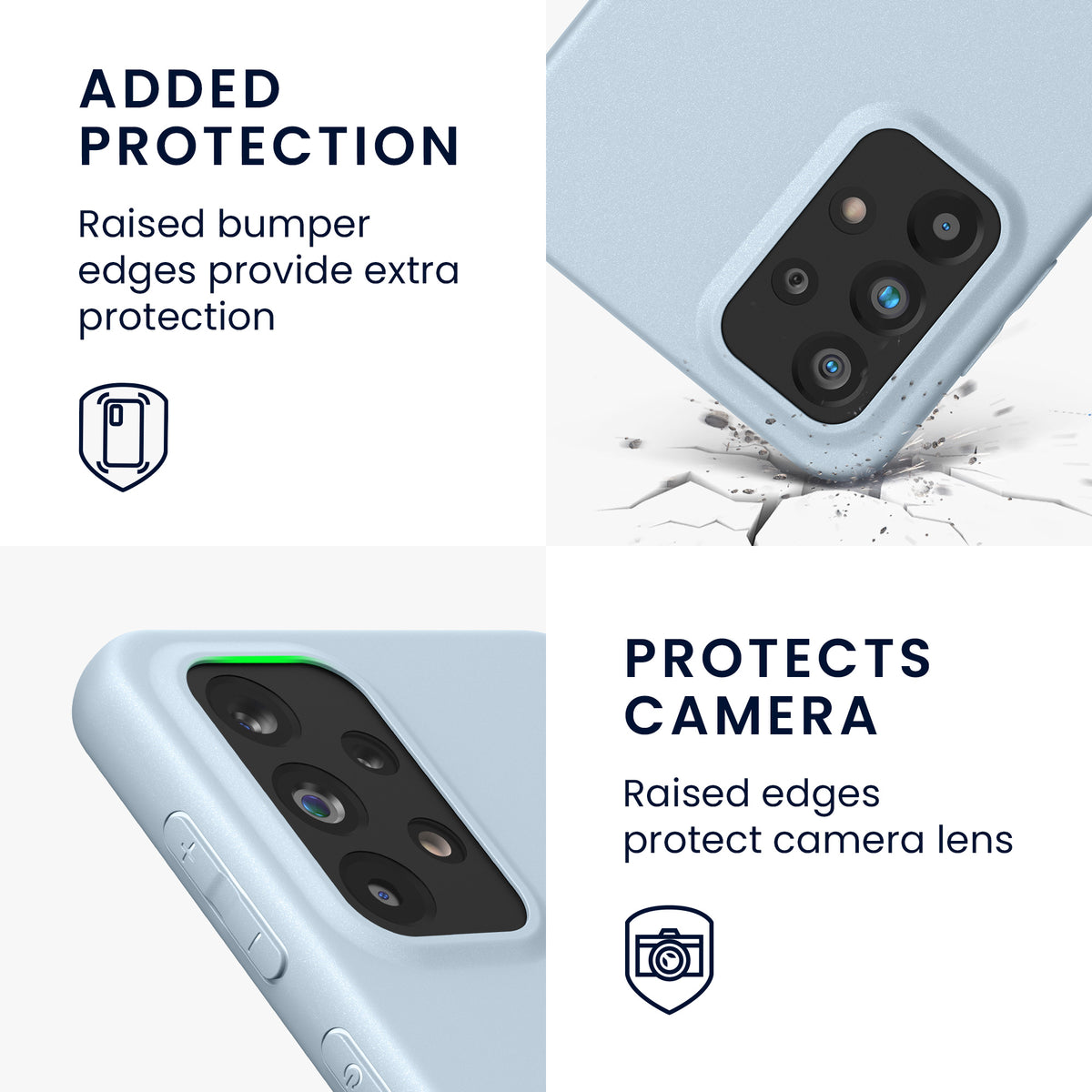 kwmobile Handyhülle für Samsung Galaxy A33 5G - Kabelloses Laden - Schutzhülle Cover