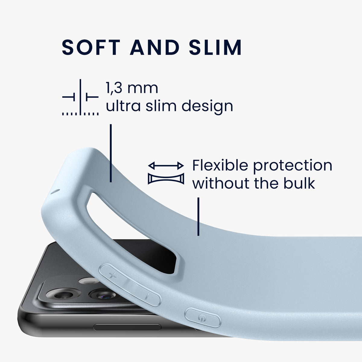 kwmobile Handyhülle für Samsung Galaxy A33 5G - Kabelloses Laden - Schutzhülle Cover