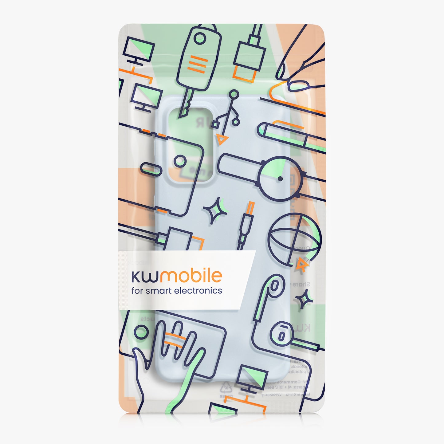 kwmobile Handyhülle für Samsung Galaxy A33 5G - Kabelloses Laden - Schutzhülle Cover