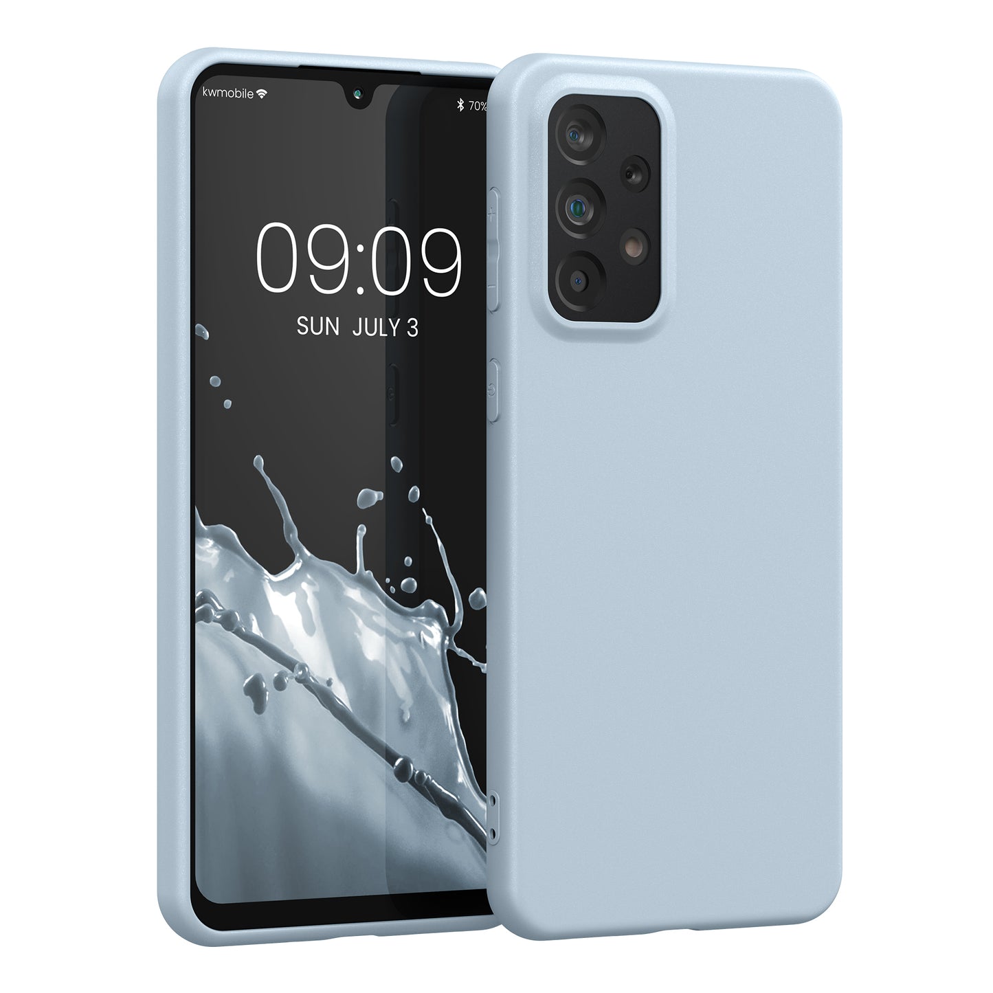 kwmobile Handyhülle für Samsung Galaxy A33 5G - Kabelloses Laden - Schutzhülle Cover