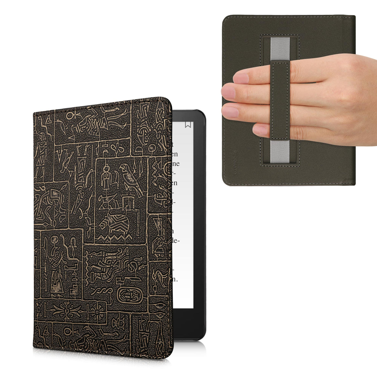 Kindle Paperwhite 11. Generation 2021 mit Handschlaufe Klapphülle Just One More Chapter