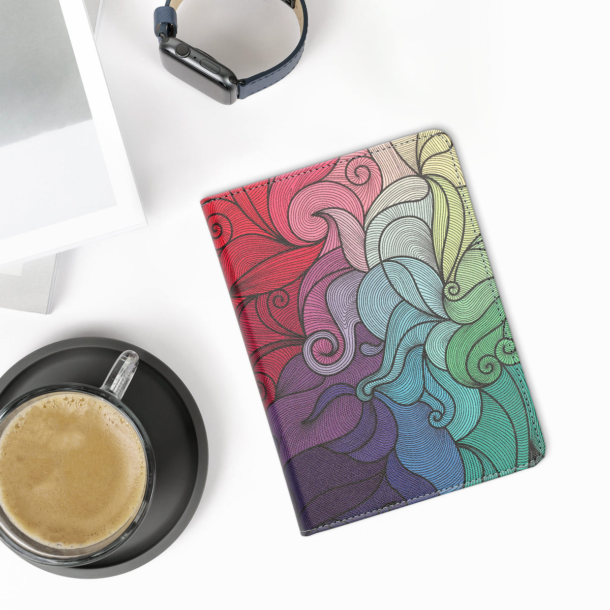 Kindle Paperwhite 11. Generation 2021 mit Handschlaufe Klapphülle Just One More Chapter