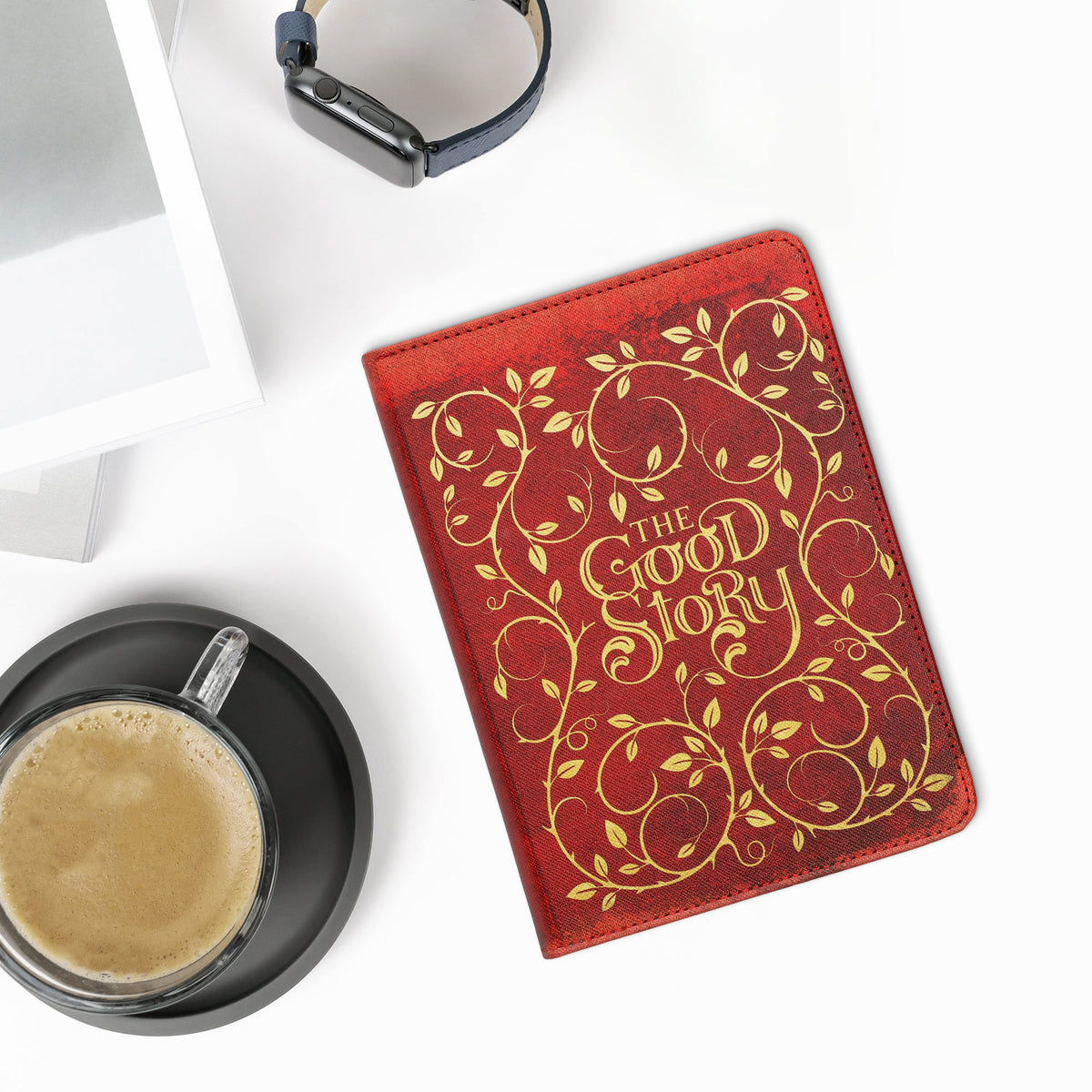 Kindle Paperwhite 11. Generation 2021 mit Handschlaufe Klapphülle Just One More Chapter