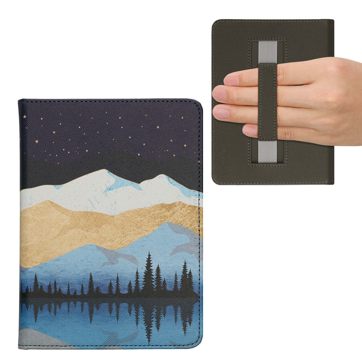 Kindle Paperwhite 11. Generation 2021 mit Handschlaufe Klapphülle Just One More Chapter