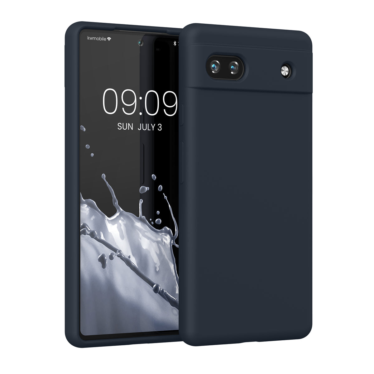 kwmobile Handyhülle für Google Pixel 6a - Hülle Silikon - kabelloses Laden