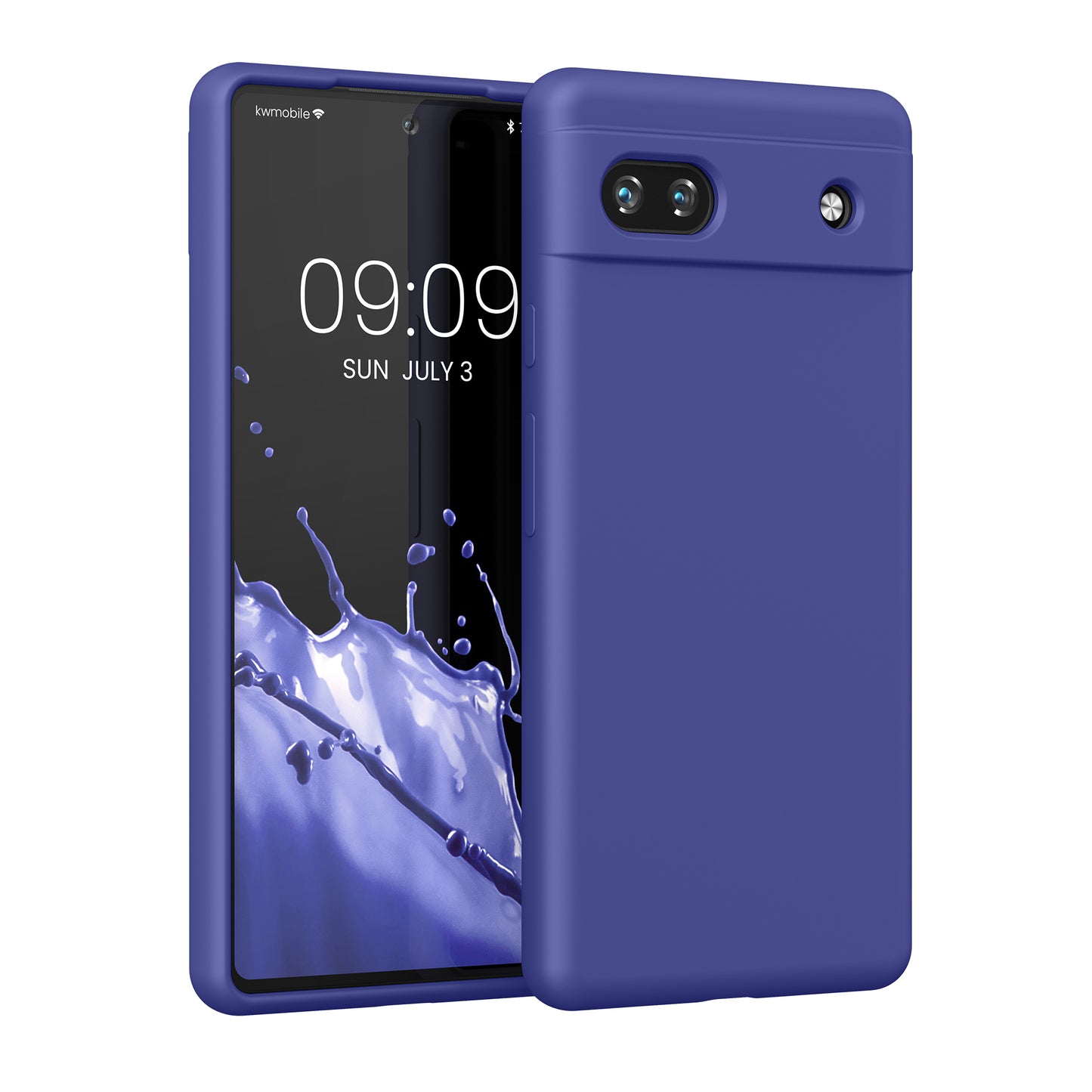 kwmobile Handyhülle für Google Pixel 6a - Hülle Silikon - kabelloses Laden