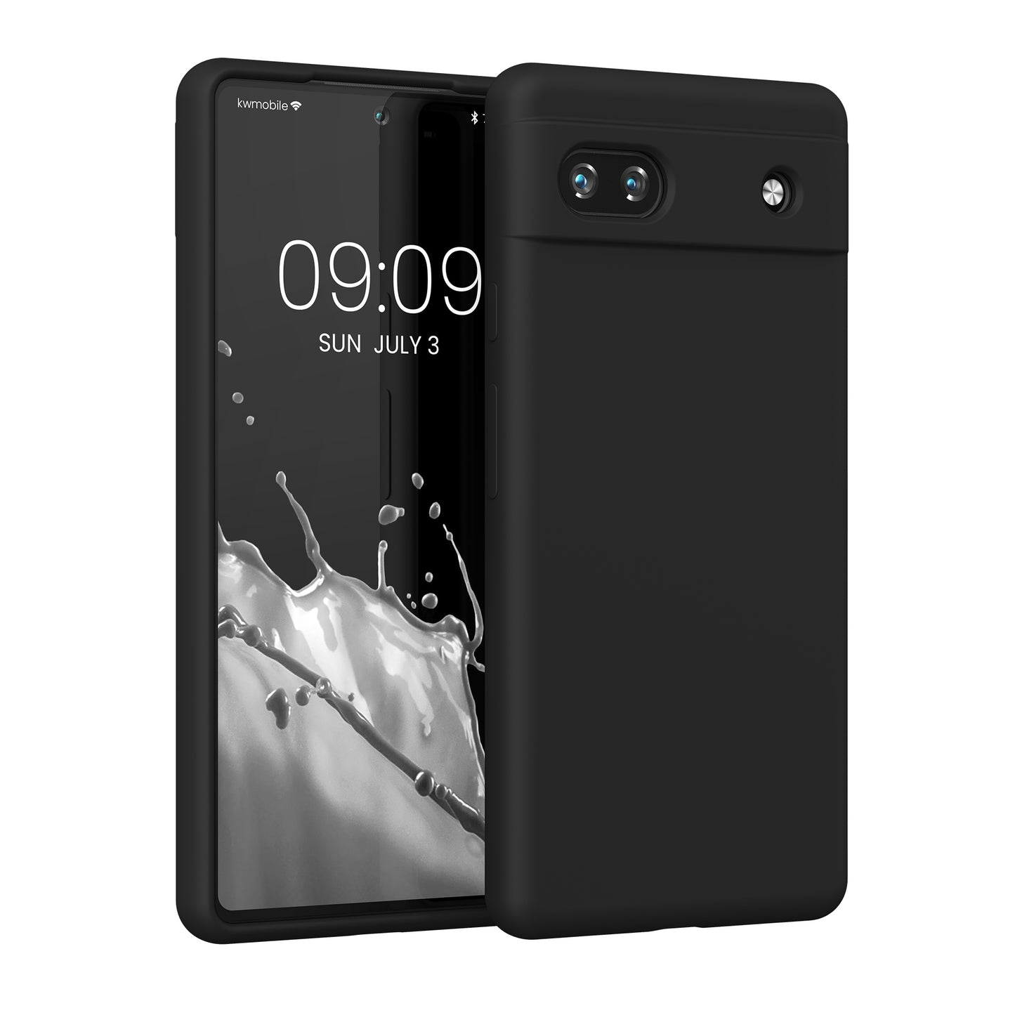 kwmobile Handyhülle für Google Pixel 6a - Hülle Silikon - kabelloses Laden