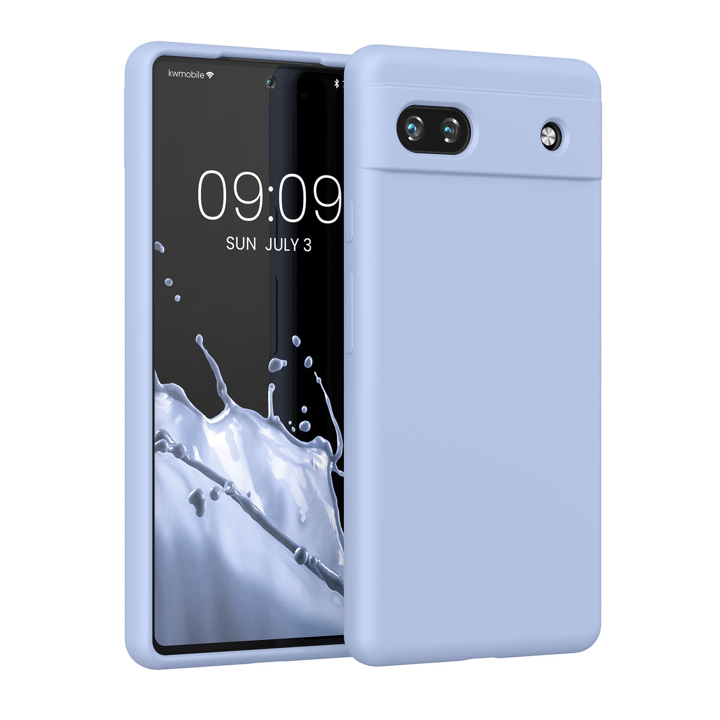 kwmobile Handyhülle für Google Pixel 6a - Hülle Silikon - kabelloses Laden
