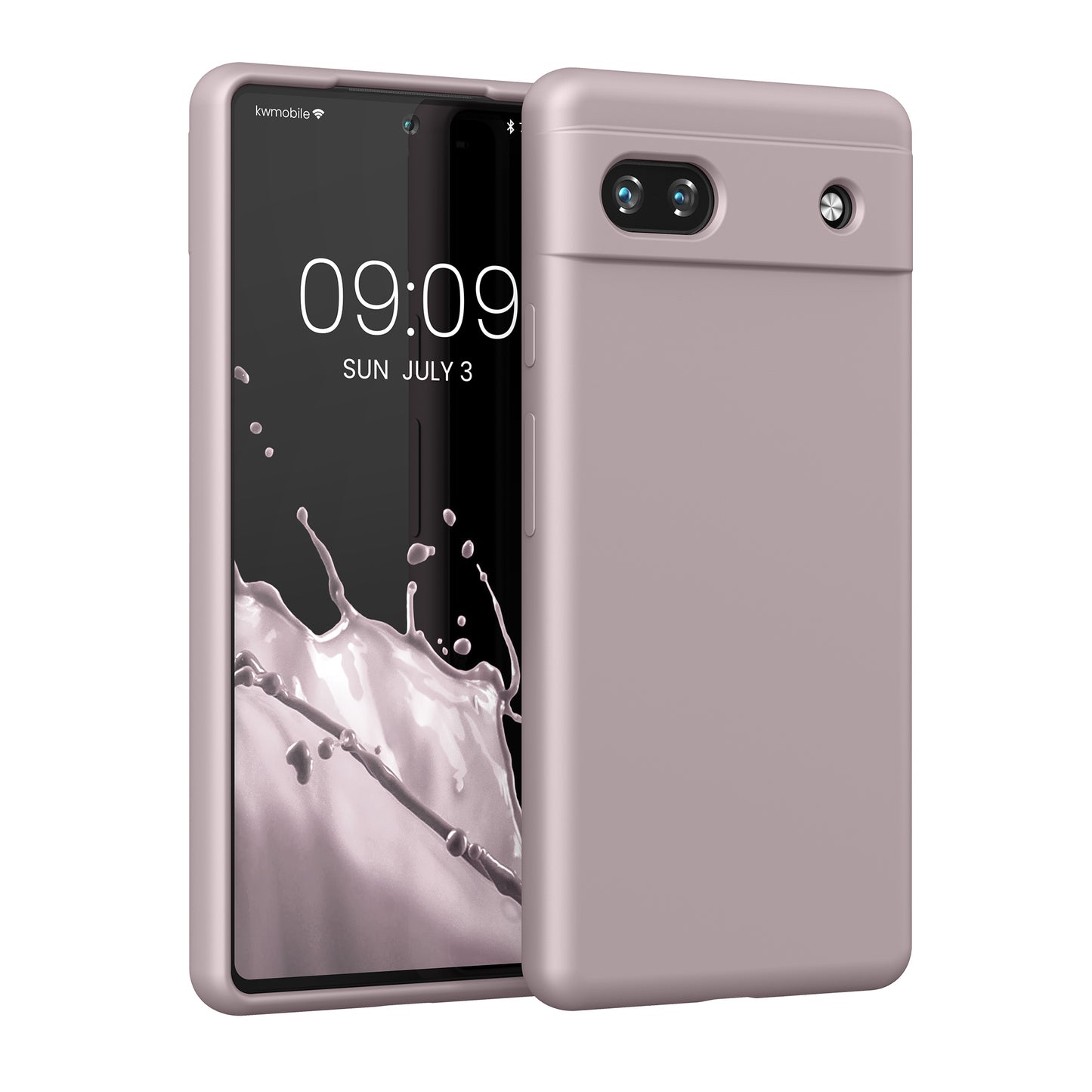 kwmobile Handyhülle für Google Pixel 6a - Hülle Silikon - kabelloses Laden