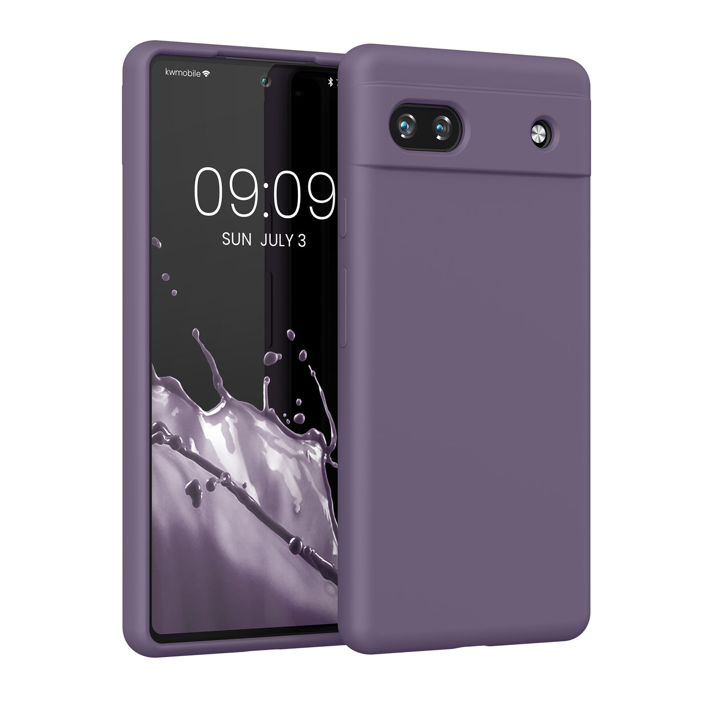 kwmobile Handyhülle für Google Pixel 6a - Hülle Silikon - kabelloses Laden