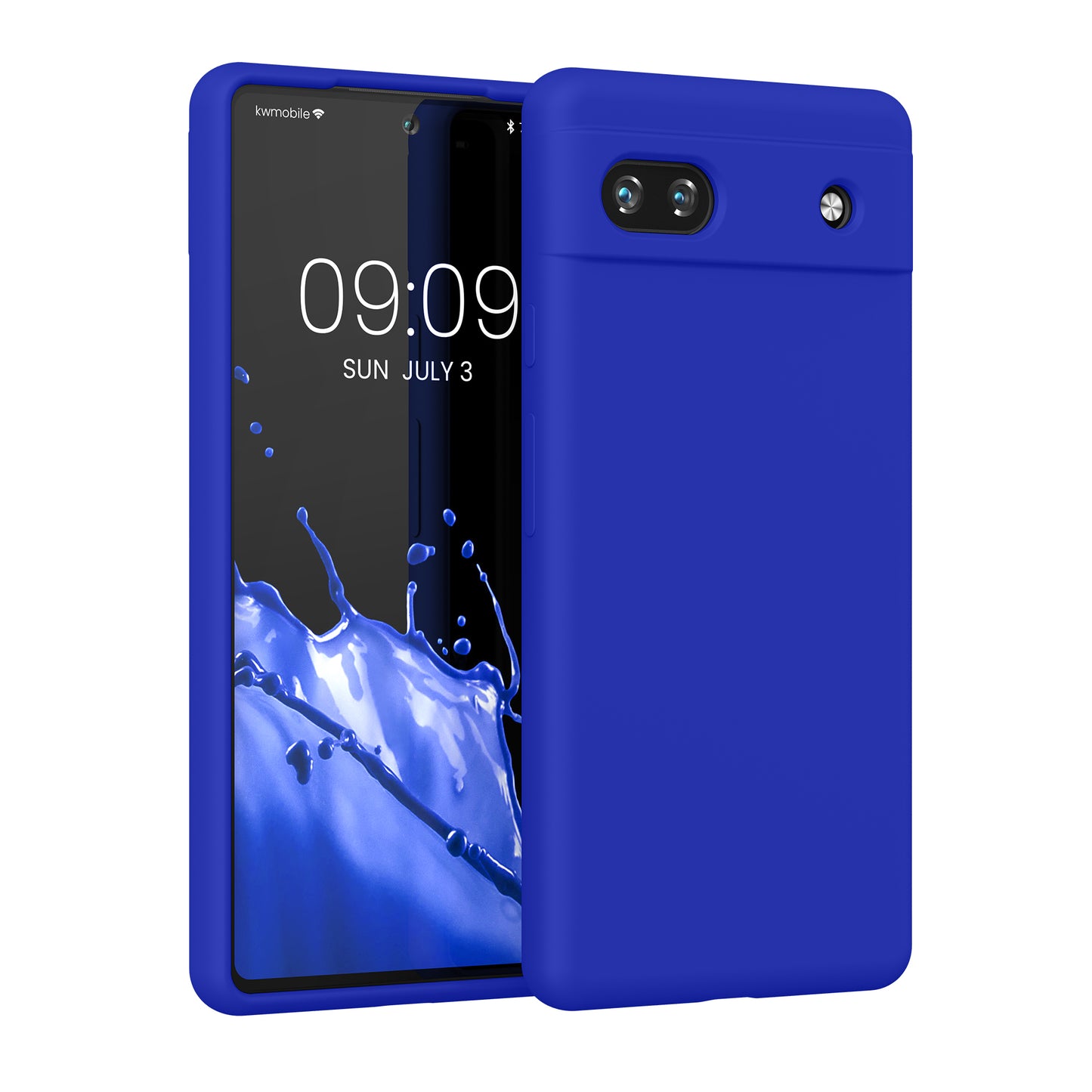 kwmobile Handyhülle für Google Pixel 6a - Hülle Silikon - kabelloses Laden