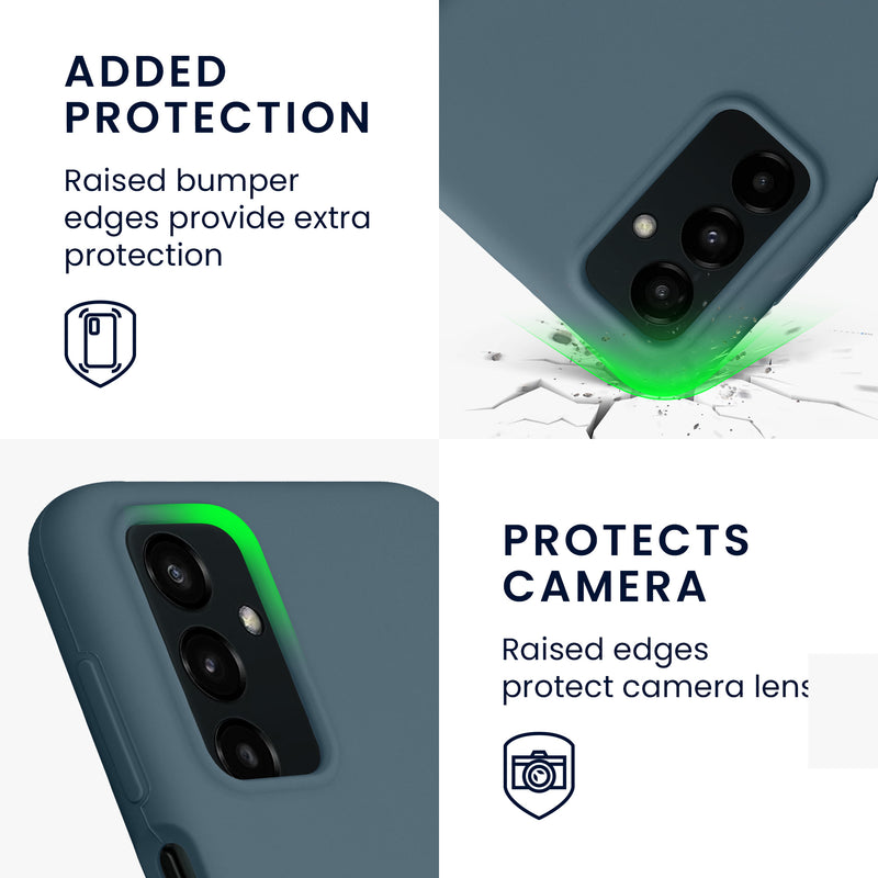 Gummierte Silikon Handyhülle für Samsung Galaxy M23 5G