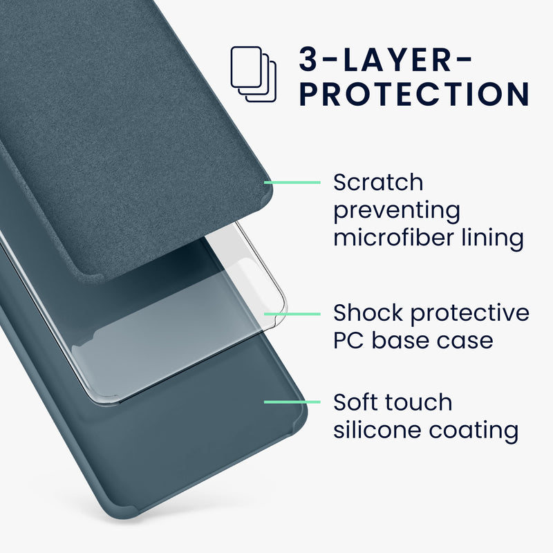 Gummierte Silikon Handyhülle für Samsung Galaxy M23 5G