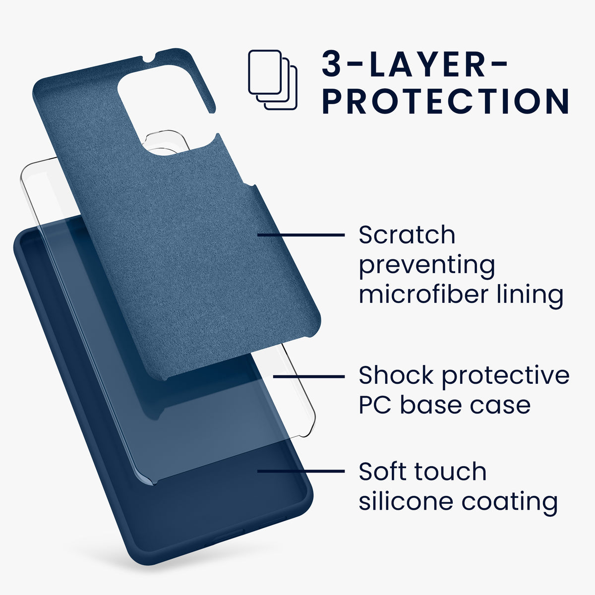 Samsung Galaxy A53 5G Silikon Handyhülle