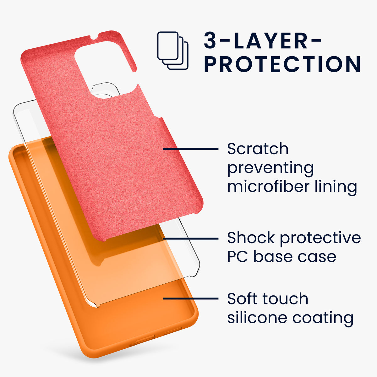 Samsung Galaxy A53 5G Silikon Handyhülle