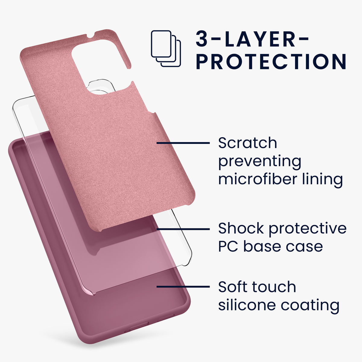 Samsung Galaxy A53 5G Silikon Handyhülle